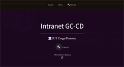 Desktop Screenshot of iutcergy.org